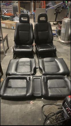 Gsr Leather Seats In Great Shape No Rips