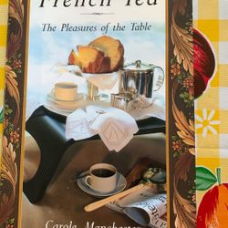 Lot Of 2 Cookbooks For Afternoon Teas, French Tea By Carole Manchester & Country Tea Parties By Maggie Stuckey—Cooking, Tea, Recipes
