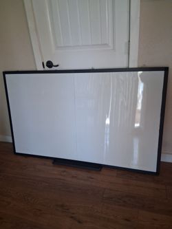 Extra large,, dry erase board, message board, whiteboard with ledge office, offices, buisness, equipment, schools ,