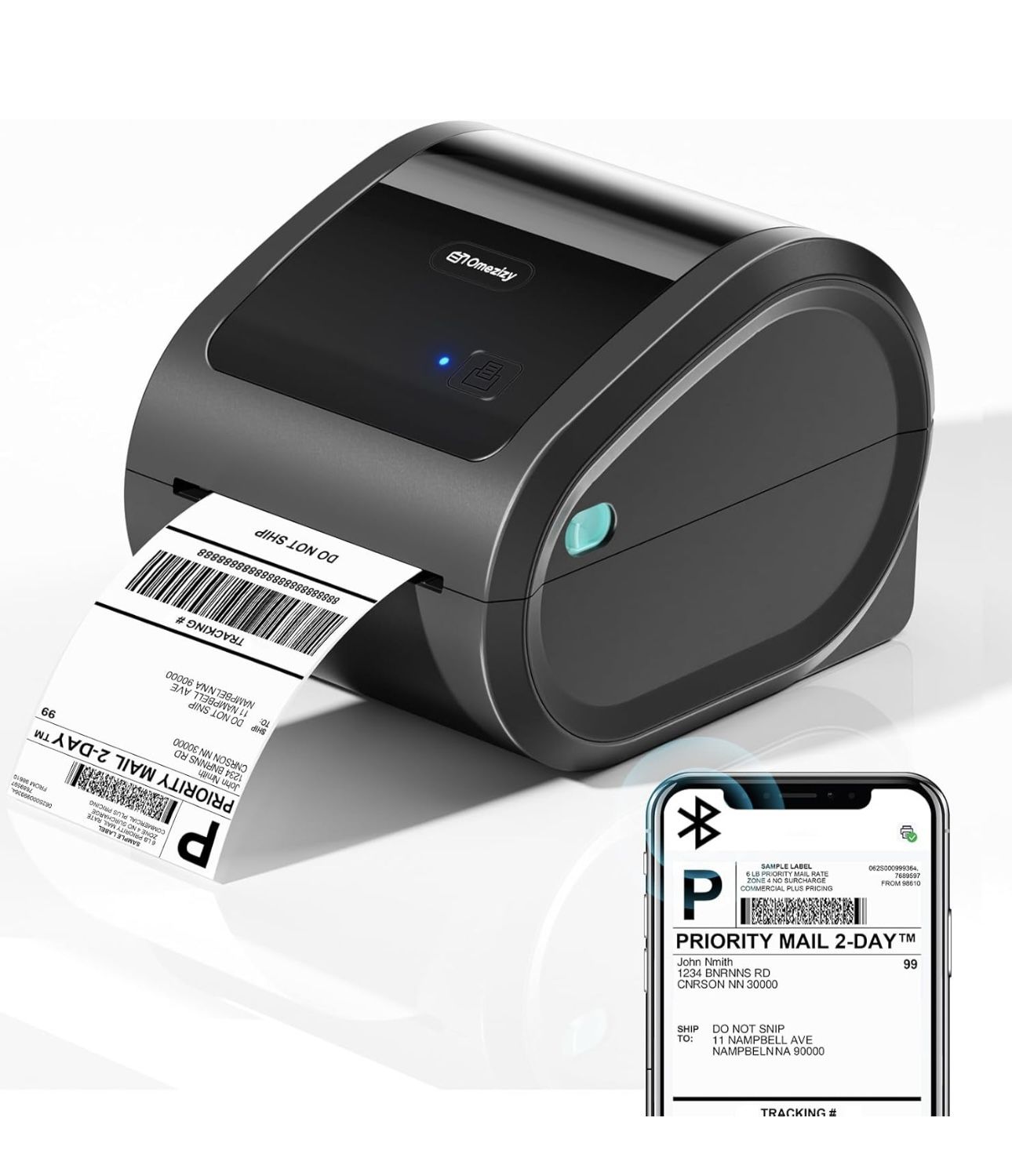Printer For Shipping Labels And Sale Receipt Including 2000 Shipping Labels