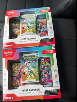 Pokémon First Partner Series 2 Collection Boxes - Sealed