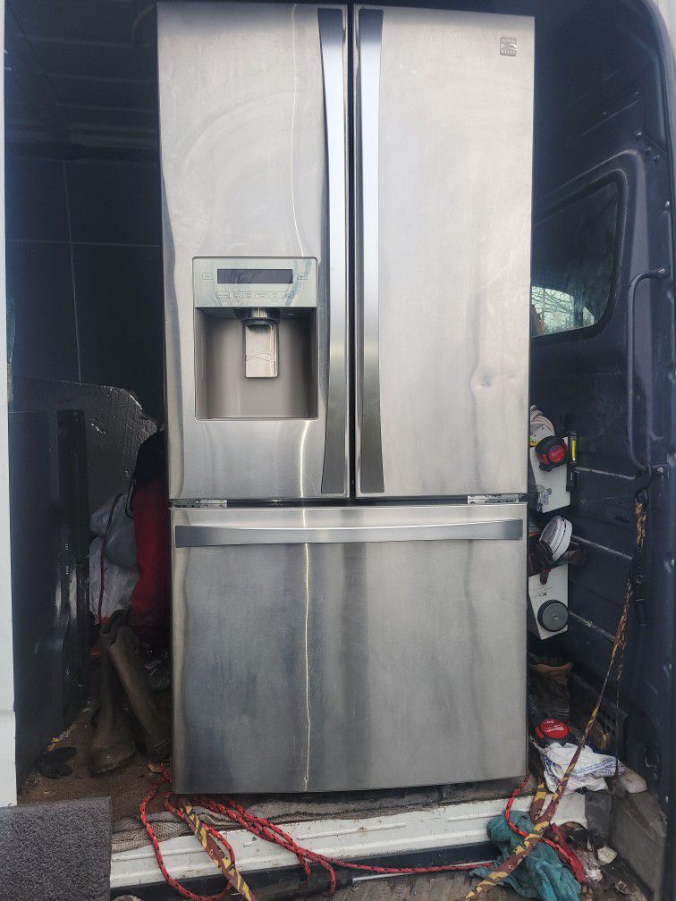 Kenmore Elite European French Door Stainless Steel Refrigerator (S)