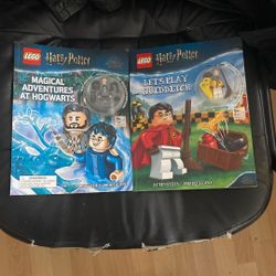 Lego Harry Potter Activity Books With Figures Bundle 