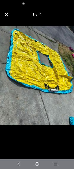 Extra large family inner tube with ladder
