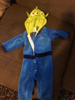 Worn once Toy story Alien costume 18-24 months