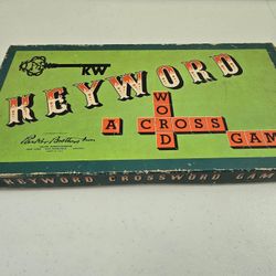 Keyword Crossword Game by Parker Brothers