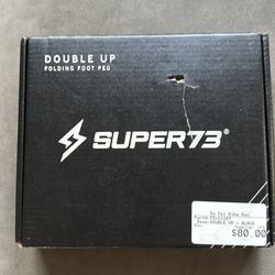 Brand New Super73 Folding Foot Pegs