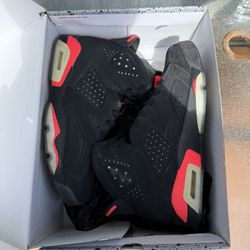 Black Infrared Jordan 6