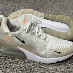 Women’s NIKE ‘Air Max 270’ Desert Sand Sneakers - Size 10