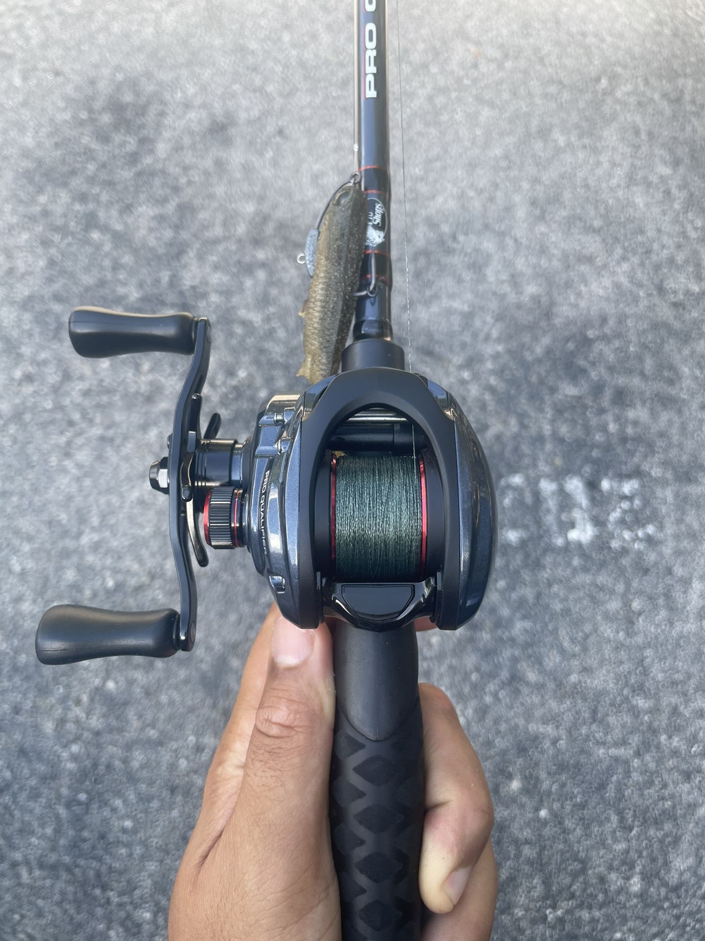 Baitcaster Reel And Rod Combo