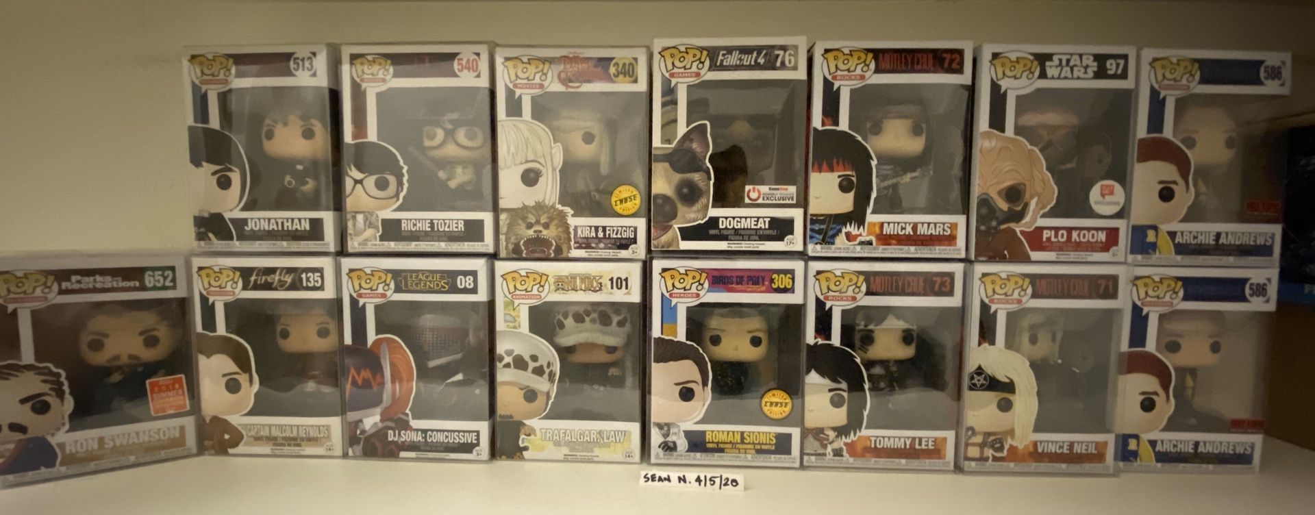 Funko Pops (Grails, Chases, Exclusives, and Vaulted)