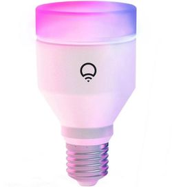 LIFX Smart Home A19 E26 Smart-Enabled LED Bulb Color Changing 75 Watt