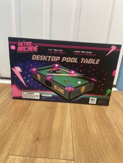 Pool table with led lights 20”