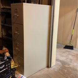 4-drawer Filing Cabinet No Lock