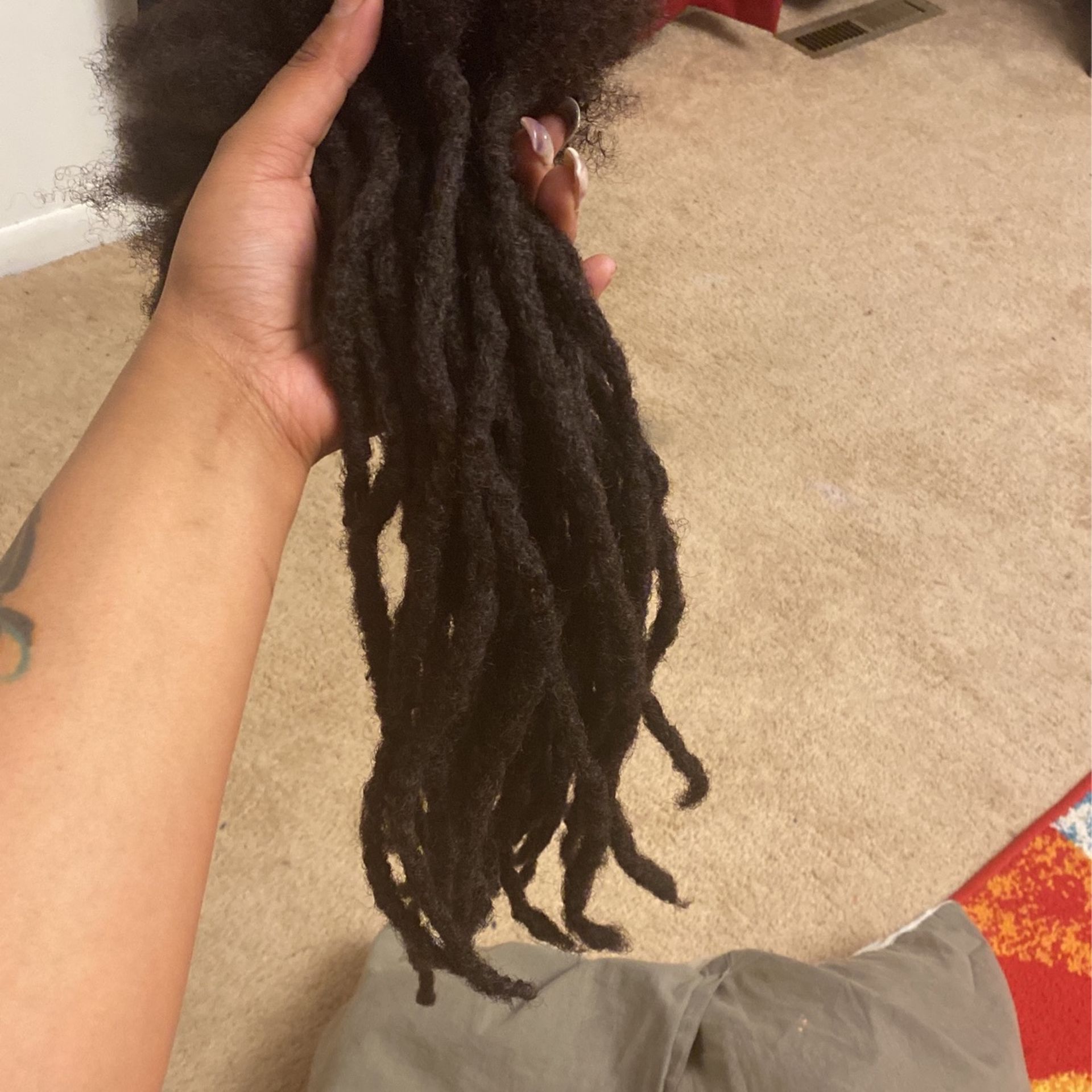 100% Human Hair Custom Made Dreadlocks I Also Install Them