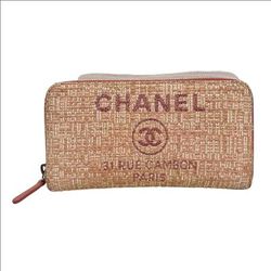 Authentic Chanel wallet pink