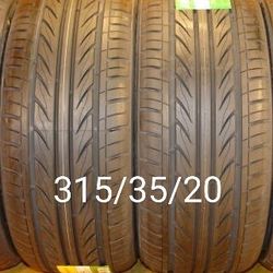 315/35/20 For Sale 2 New Tires We Service Motorcycle Tires