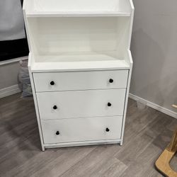 White Drawer Cabinet 