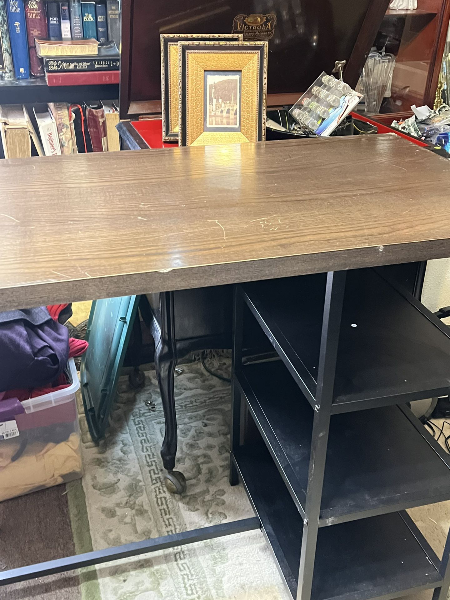 Pub Table With 2 Stools (Fayettville Ga