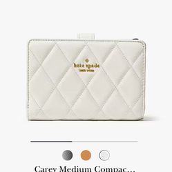 New Kate Spade Wallet White