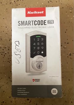 Kwikset SmartCode 270 Touchpad Electronic Lock