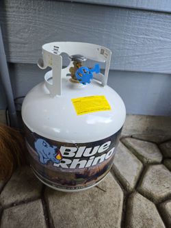 Brand new propane tank
