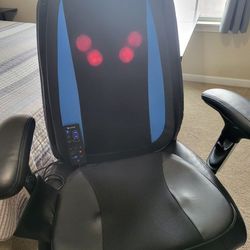 Office Chair with heated Massage Accessory 