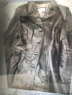 Wilson Black Leather Jacket