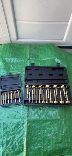 GuildCraft Titanium Coated Forstner Bit Set