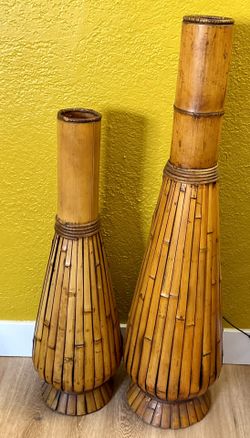Bamboo Floor Vase