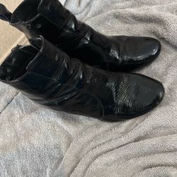7.5 Leather Booties