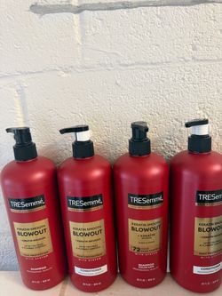 Tresemee shampoo and conditioner 4/$15