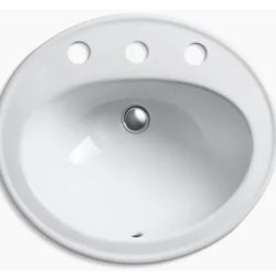 Kohler 16” Drop In Bathroom Sink