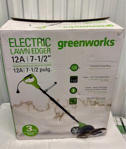 Greenworks 12 Amp Electric Corded Edger