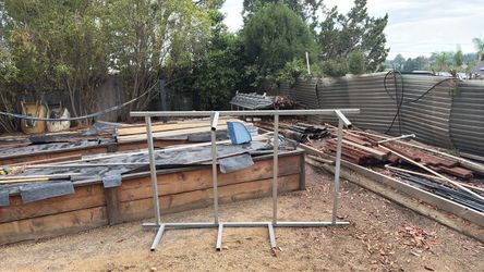 1 1/2” Metal racking/tables for grow tables from hydro farm
