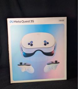 Meta - Quest 3S 128GB | VR Headset Without Wires — Thirty-Three Percent More Memory — 2X Graphical Processing Power - White