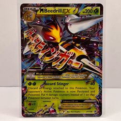 M Beedrill EX - XY Promos Near Mint