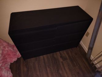 Brand new black dresser!