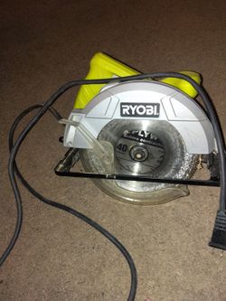 Ryobi electric saw