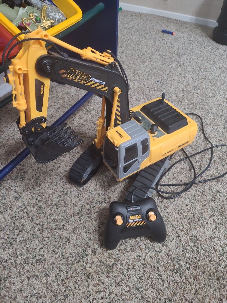 Mega Construction Toy Excavator