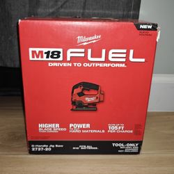 Milwaukee M18 FUEL 18V Lithium-Ion Brushless Cordless Jig Saw (Tool-Only)