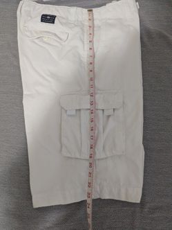 Classic White Ecko United Cargo shorts