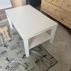 White Coffee Table