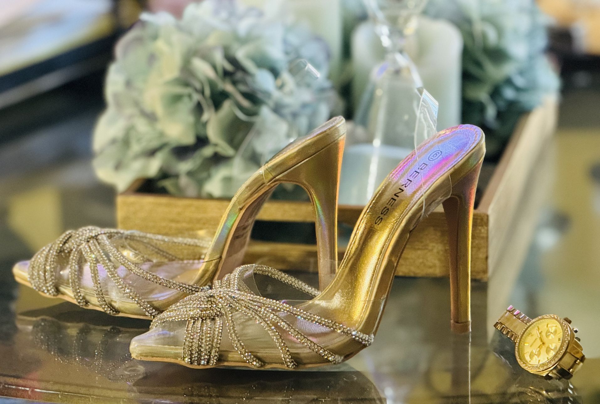 Clear Heels