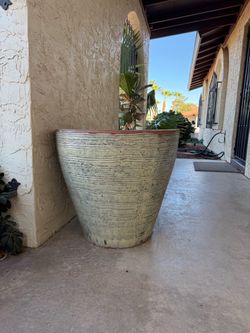 Large Glazed Planter