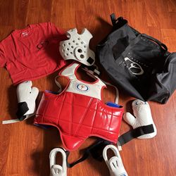 Kids Taekwondo Gear And Bag 