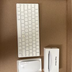 Apple Bluetooth Keyboard + Mouse