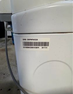 LG washer & dryer set