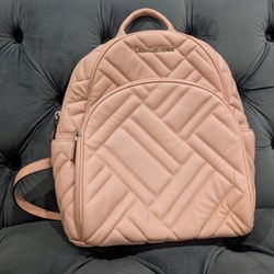 Michael Kors Abbey Medium Quilted Leather Backpack