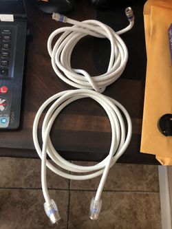 2 coaxial cables $5 each